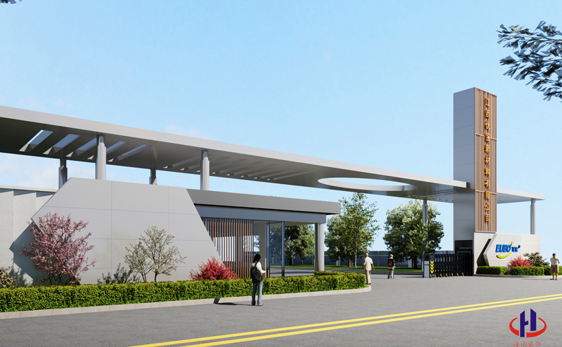 江西優(yōu)寶新材料12000平產(chǎn)業(yè)園裝修